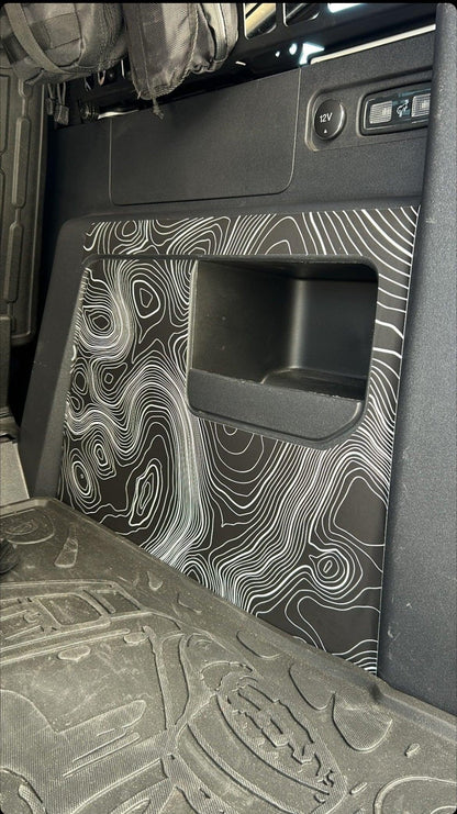 Topo Cargo Area Overlay Kit Part 1 (Printed Series) - 2021+ Bronco 4 Door - Speedlogix