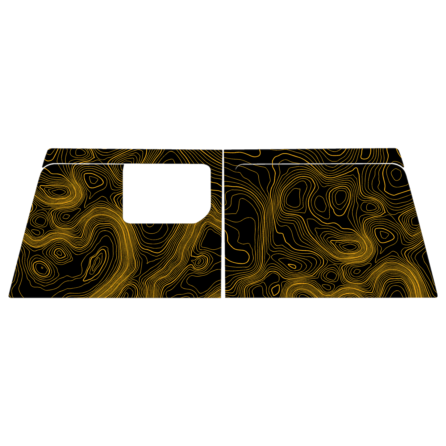 Topo Cargo Area Overlay Kit Part 1 (Printed Series) - 2021+ Bronco 4 Door - Speedlogix