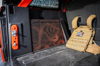 Topo Cargo Area Overlay Kit Part 1 (Printed Series) - 2021+ Bronco 4 Door - Speedlogix
