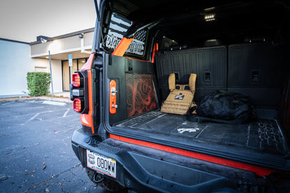 Topo Cargo Area Overlay Kit Part 1 (Printed Series) - 2021+ Bronco 4 Door - Speedlogix