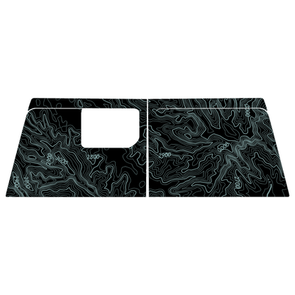 Topo Cargo Area Overlay Kit Part 1 (Printed Series) - 2021+ Bronco 4 Door - Speedlogix