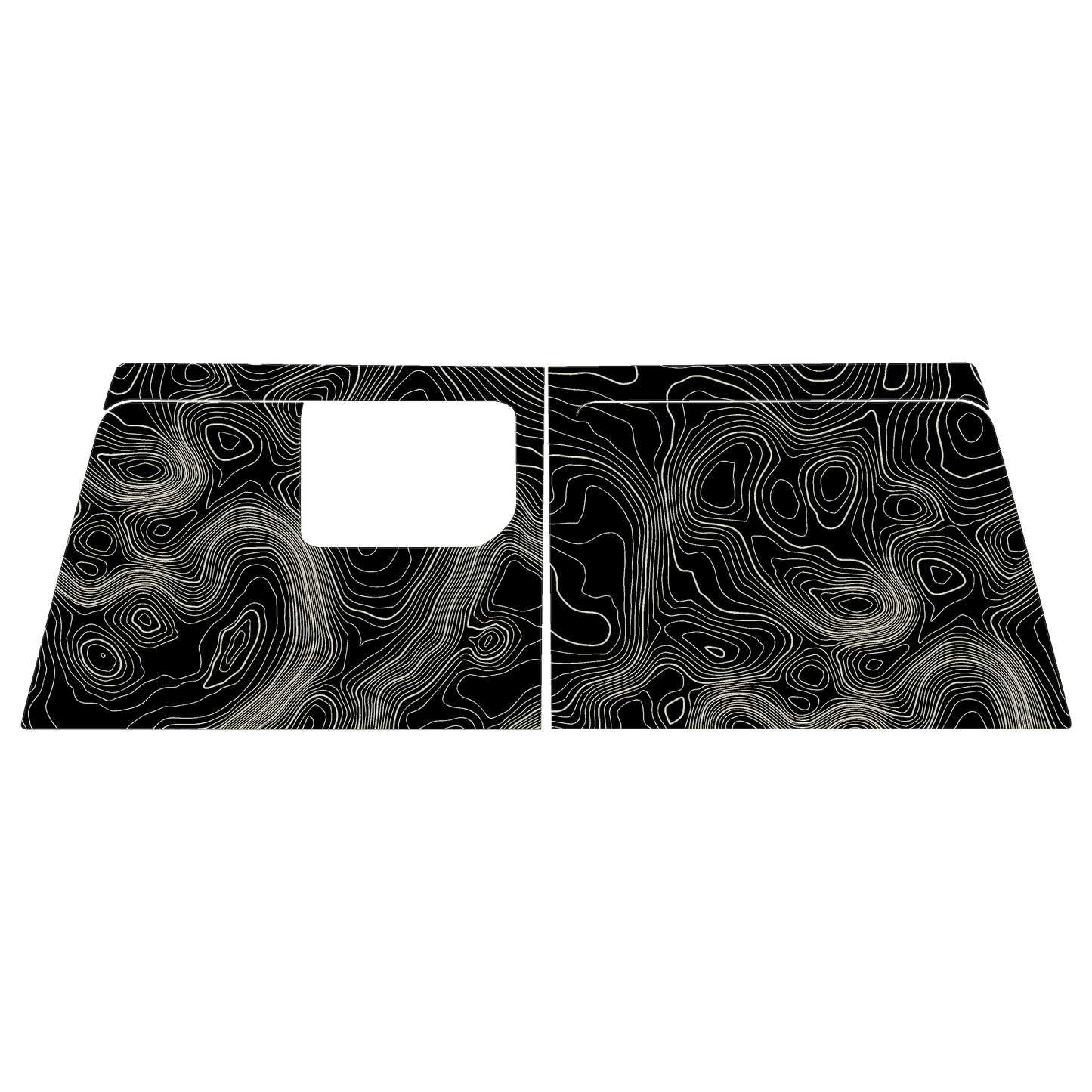 Topo Cargo Area Overlay Kit Part 1 (Printed Series) - 2021+ Bronco 4 Door - Speedlogix