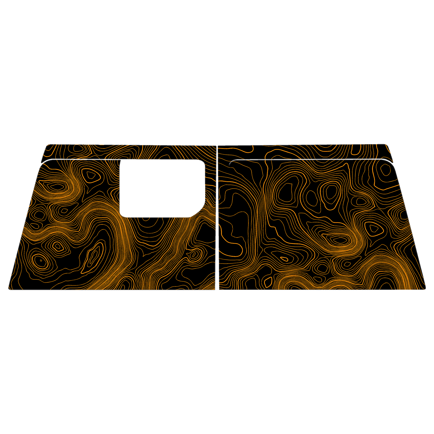 Topo Cargo Area Overlay Kit Part 1 (Printed Series) - 2021+ Bronco 4 Door - Speedlogix