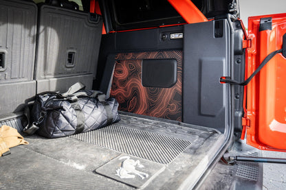 Topo Cargo Area Overlay Kit Part 1 (Printed Series) - 2021+ Bronco 4 Door - Speedlogix
