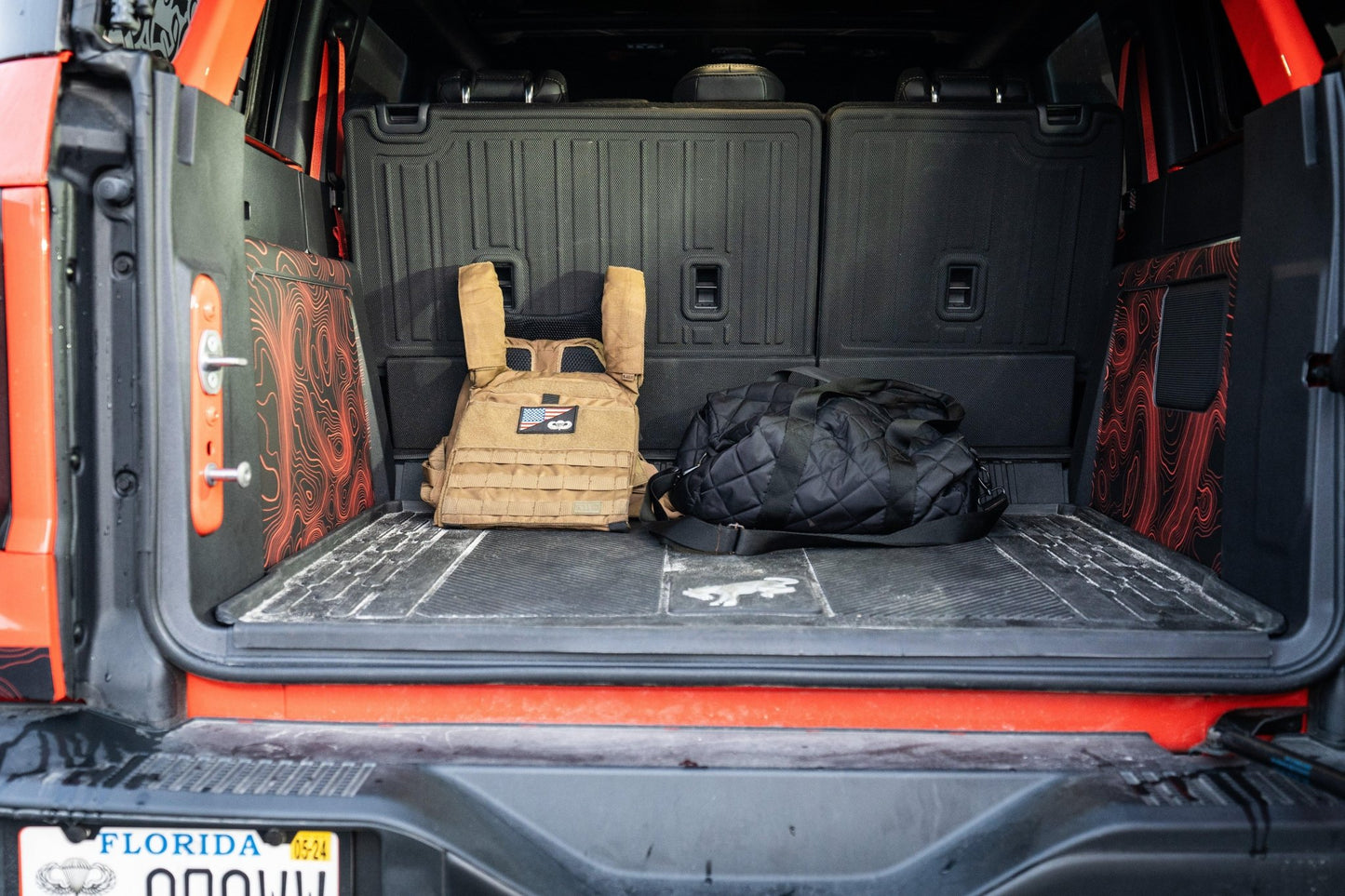 Topo Cargo Area Overlay Kit Part 1 (Printed Series) - 2021+ Bronco 4 Door - Speedlogix