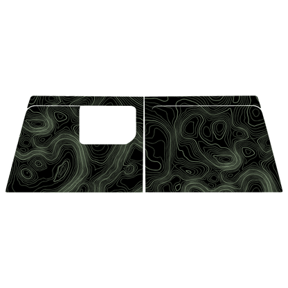 Topo Cargo Area Overlay Kit Part 1 (Printed Series) - 2021+ Bronco 4 Door - Speedlogix