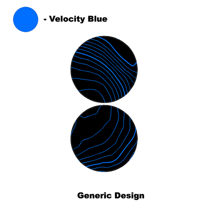 Topo Cup Holder Inserts (Printed Series + Acrylic) - 2021+ Bronco - Speedlogix