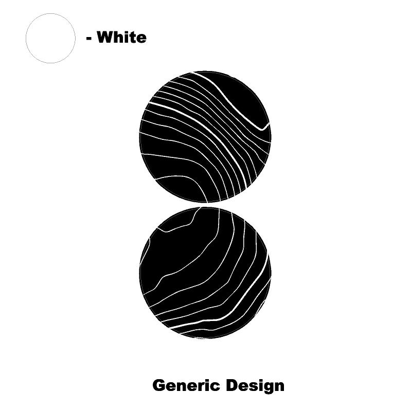 Topo Cup Holder Inserts (Printed Series + Acrylic) - 2021+ Bronco - Speedlogix