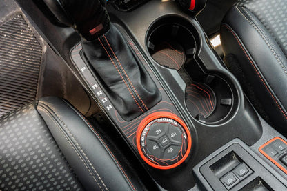 Topo Cup Holder Inserts (Printed Series + Acrylic) - 2021+ Bronco - Speedlogix