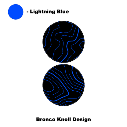 Topo Cup Holder Inserts (Printed Series + Acrylic) - 2021+ Bronco - Speedlogix