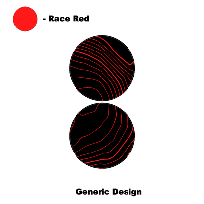 Topo Cup Holder Inserts (Printed Series + Acrylic) - 2021+ Bronco - Speedlogix
