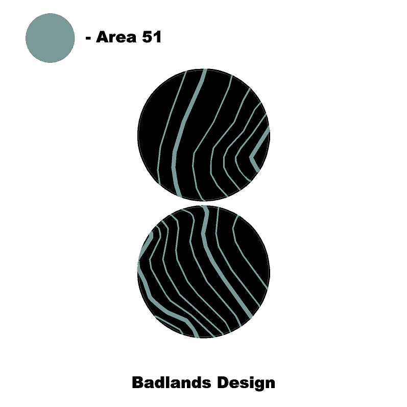 Topo Cup Holder Inserts (Printed Series + Acrylic) - 2021+ Bronco - Speedlogix