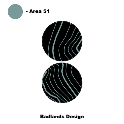 Topo Cup Holder Inserts (Printed Series + Acrylic) - 2021+ Bronco - Speedlogix