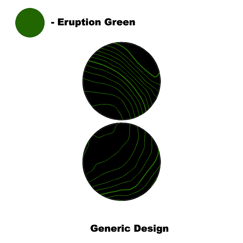 Topo Cup Holder Inserts (Printed Series + Acrylic) - 2021+ Bronco - Speedlogix