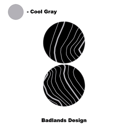 Topo Cup Holder Inserts (Printed Series + Acrylic) - 2021+ Bronco - Speedlogix