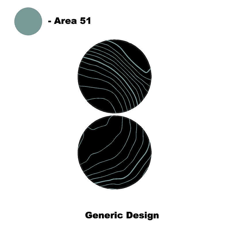 Topo Cup Holder Inserts (Printed Series + Acrylic) - 2021+ Bronco - Speedlogix