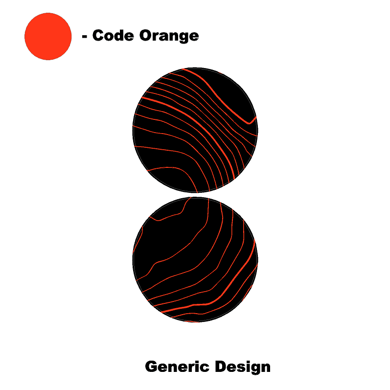 Topo Cup Holder Inserts (Printed Series + Acrylic) - 2021+ Bronco - Speedlogix