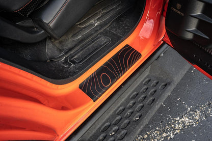 Topo Door Sill Protectors - 2021+ Bronco 2/4 Door - Speedlogix