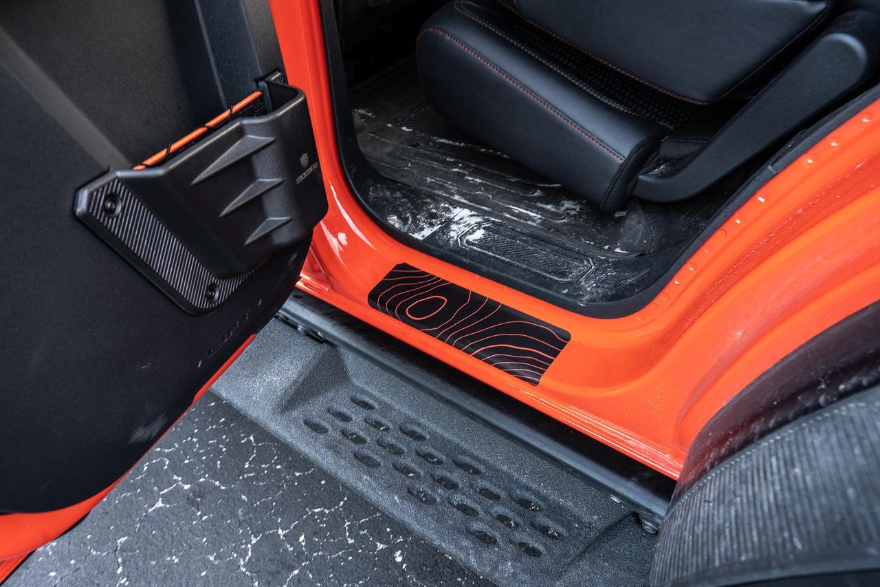 Topo Door Sill Protectors - 2021+ Bronco 2/4 Door - Speedlogix