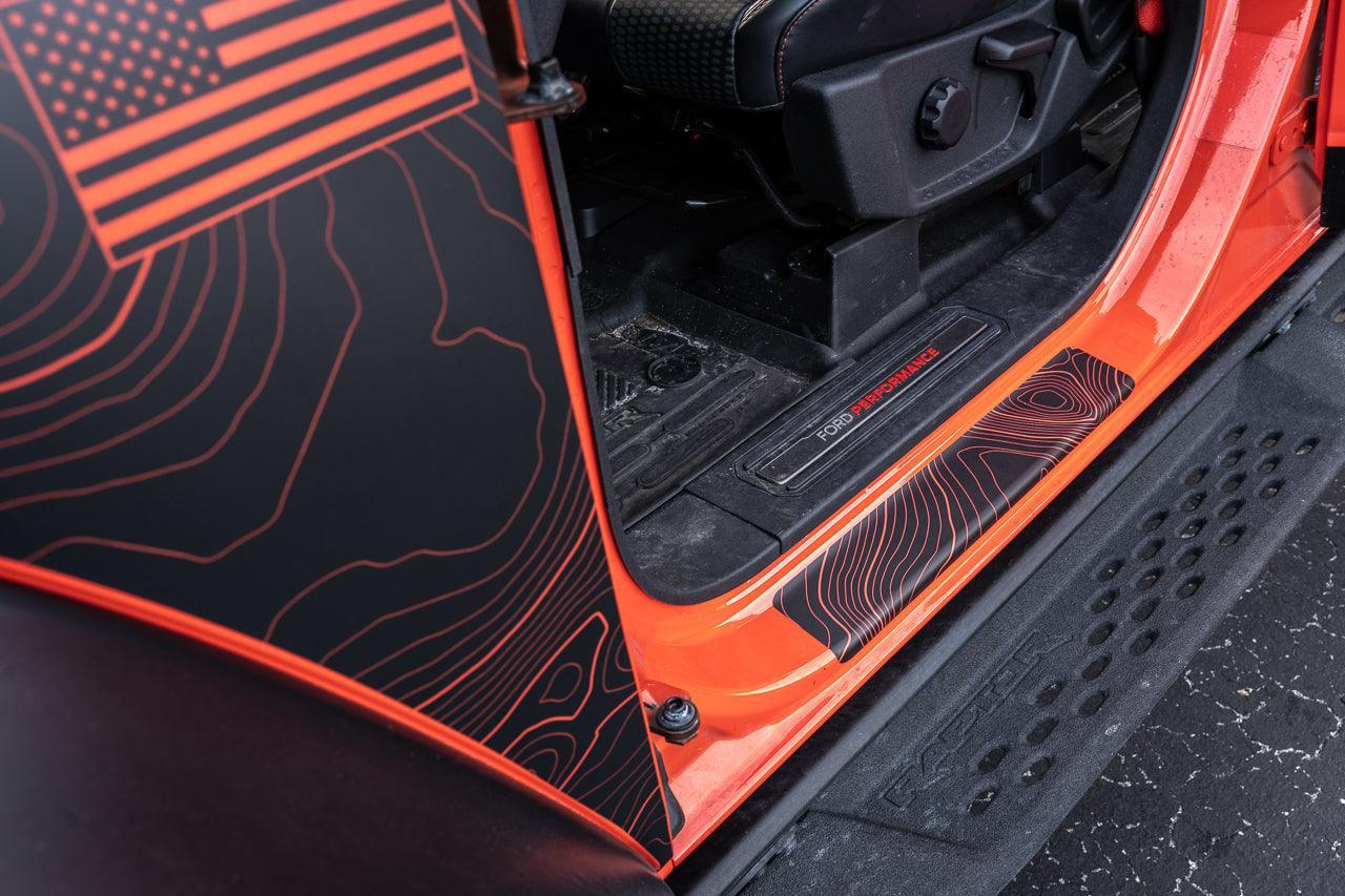 Topo Door Sill Protectors - 2021+ Bronco 2/4 Door - Speedlogix