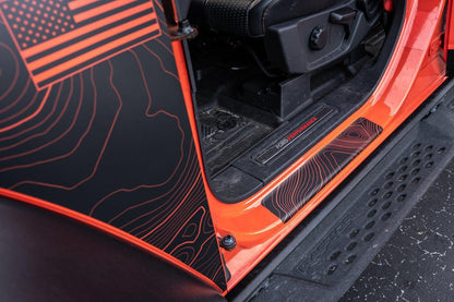 Topo Door Sill Protectors - 2021+ Bronco 2/4 Door - Speedlogix