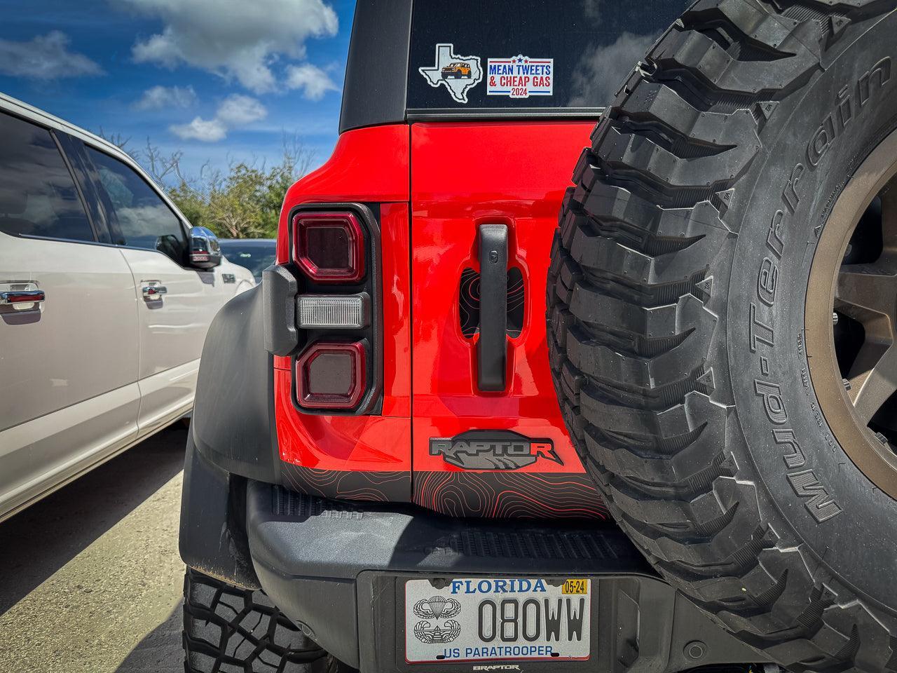 Topo EZ Install Door Cup Protectors - 2021+ Bronco - Speedlogix