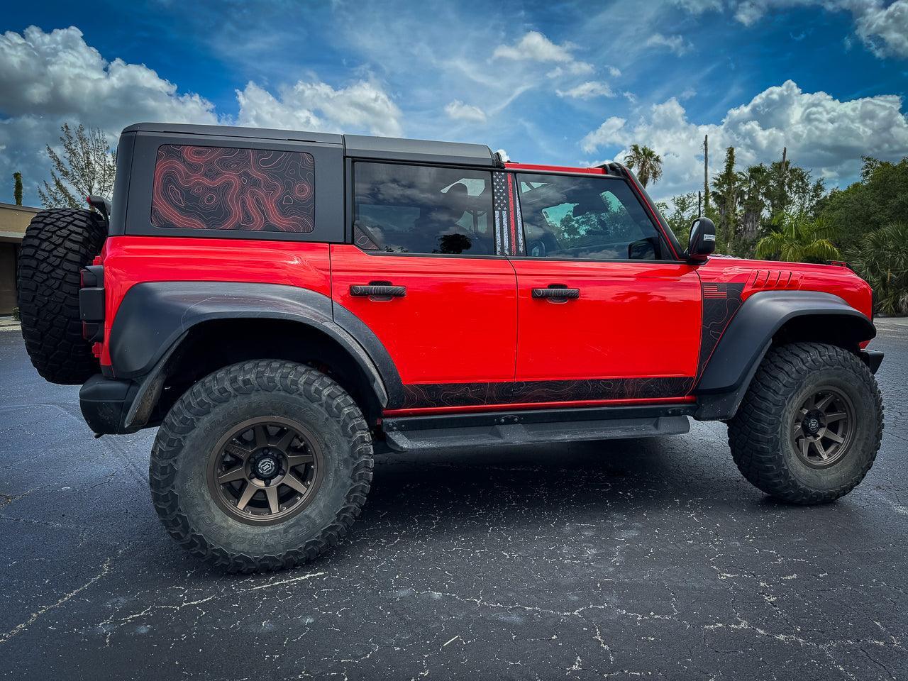 Topo EZ Install Door Cup Protectors - 2021+ Bronco - Speedlogix