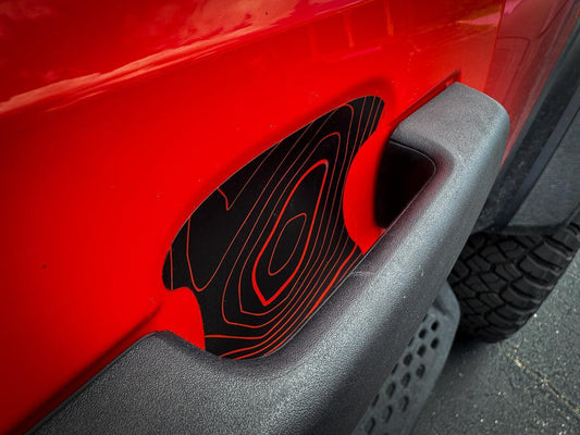 Topo EZ Install Door Cup Protectors - 2021+ Bronco - Speedlogix