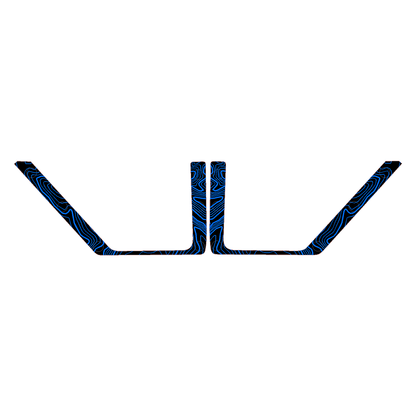 Topo Front Door Net Trim Overlay Kit (Printed Series) - 2021+ Bronco - Speedlogix