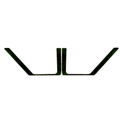 Topo Front Door Net Trim Overlay Kit (Printed Series) - 2021+ Bronco - Speedlogix