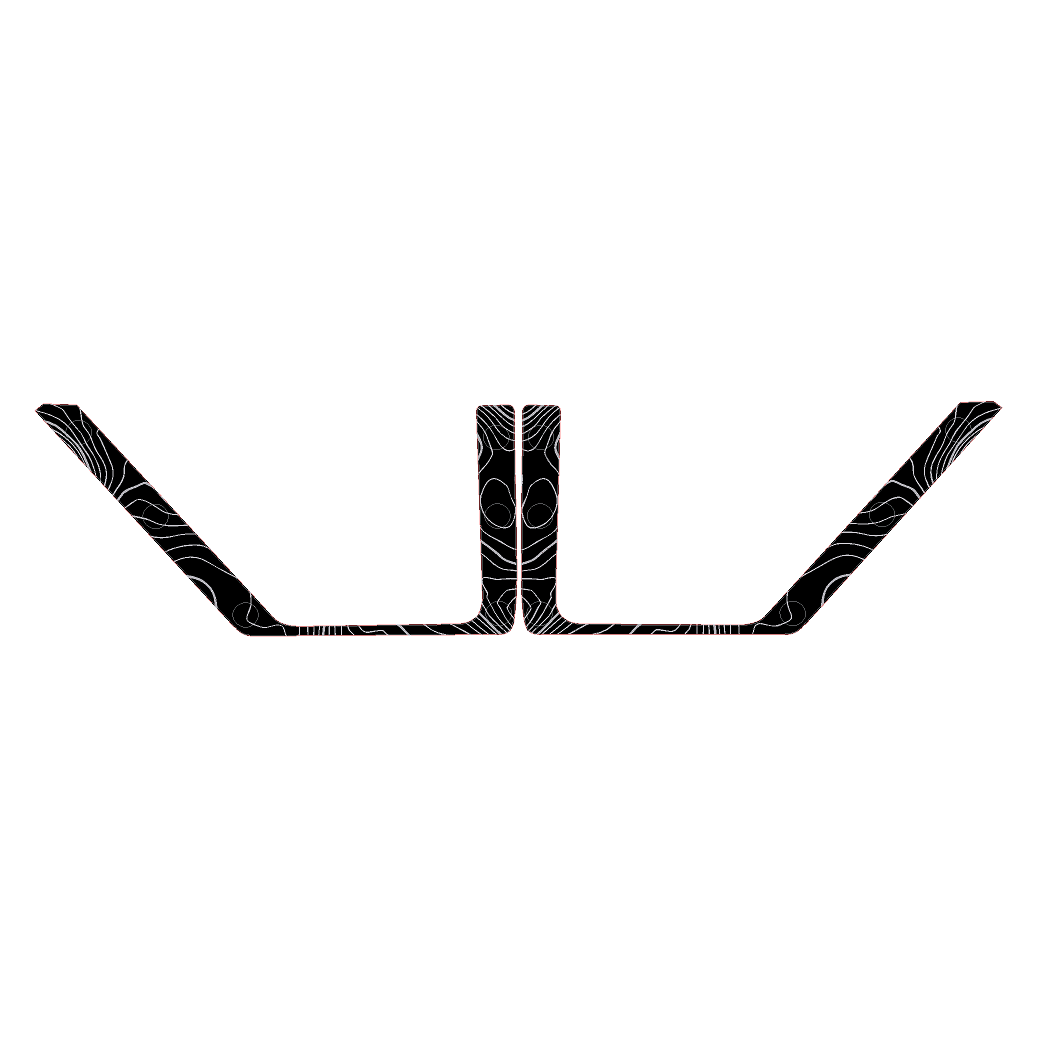 Topo Front Door Net Trim Overlay Kit (Printed Series) - 2021+ Bronco - Speedlogix