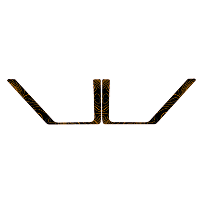 Topo Front Door Net Trim Overlay Kit (Printed Series) - 2021+ Bronco - Speedlogix