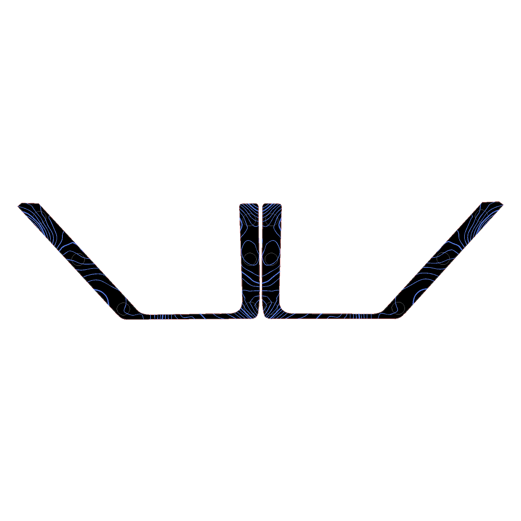 Topo Front Door Net Trim Overlay Kit (Printed Series) - 2021+ Bronco - Speedlogix