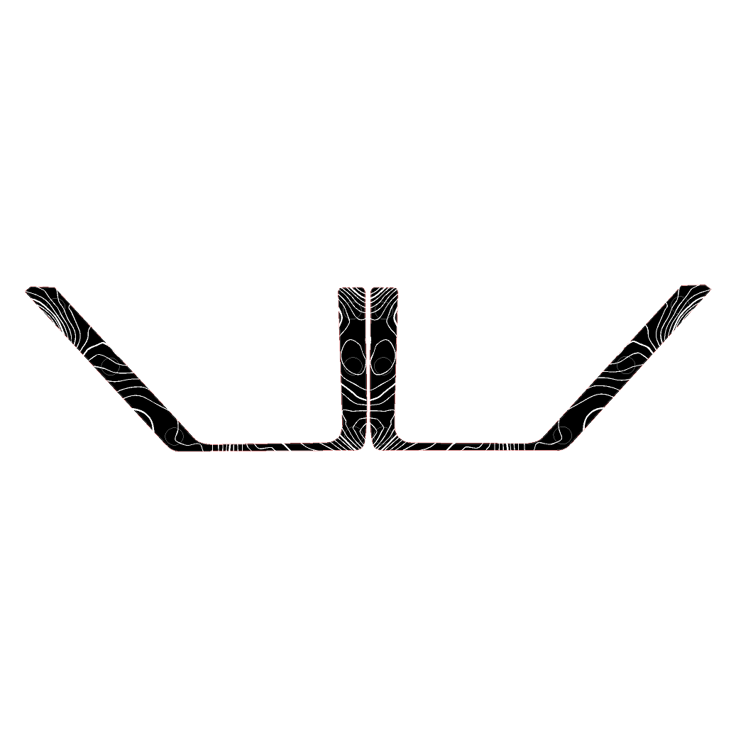 Topo Front Door Net Trim Overlay Kit (Printed Series) - 2021+ Bronco - Speedlogix