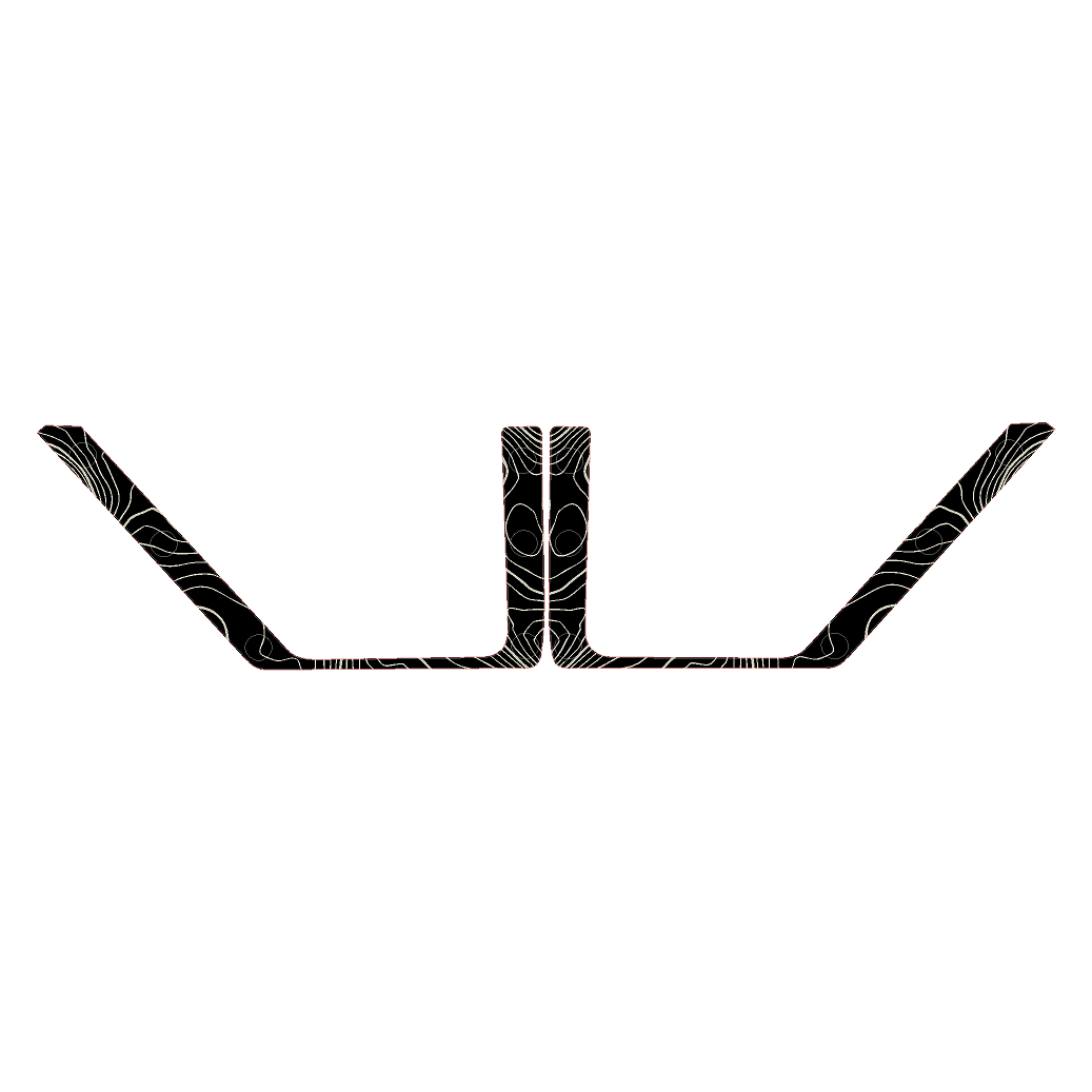 Topo Front Door Net Trim Overlay Kit (Printed Series) - 2021+ Bronco - Speedlogix