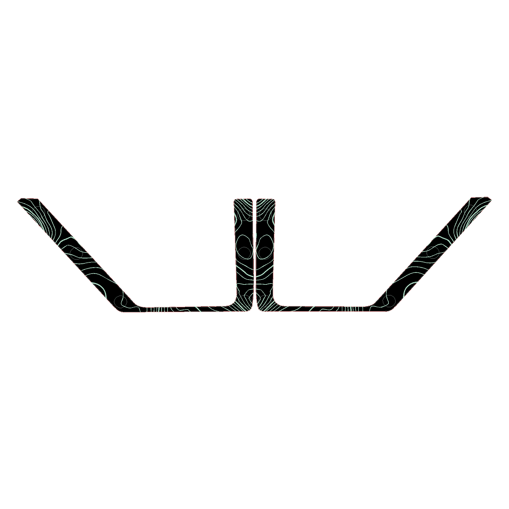 Topo Front Door Net Trim Overlay Kit (Printed Series) - 2021+ Bronco - Speedlogix