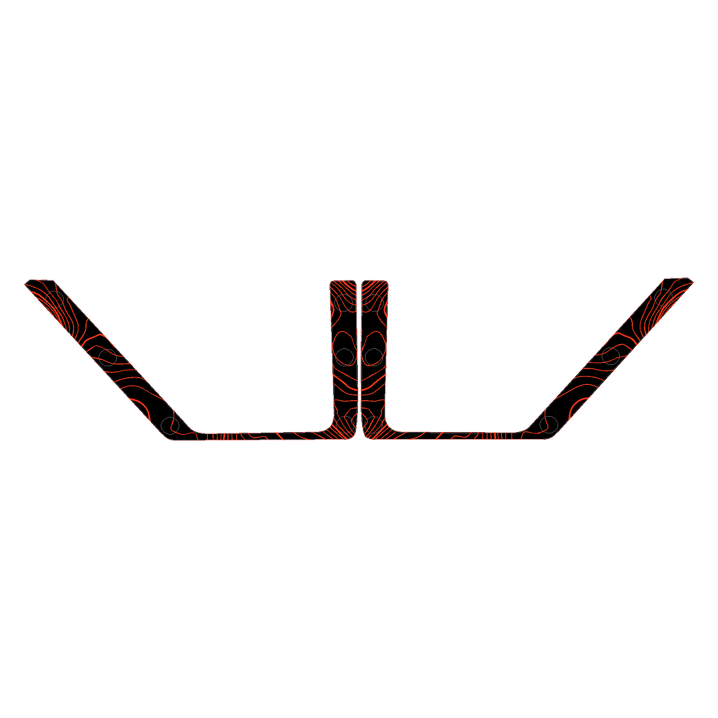 Topo Front Door Net Trim Overlay Kit (Printed Series) - 2021+ Bronco - Speedlogix