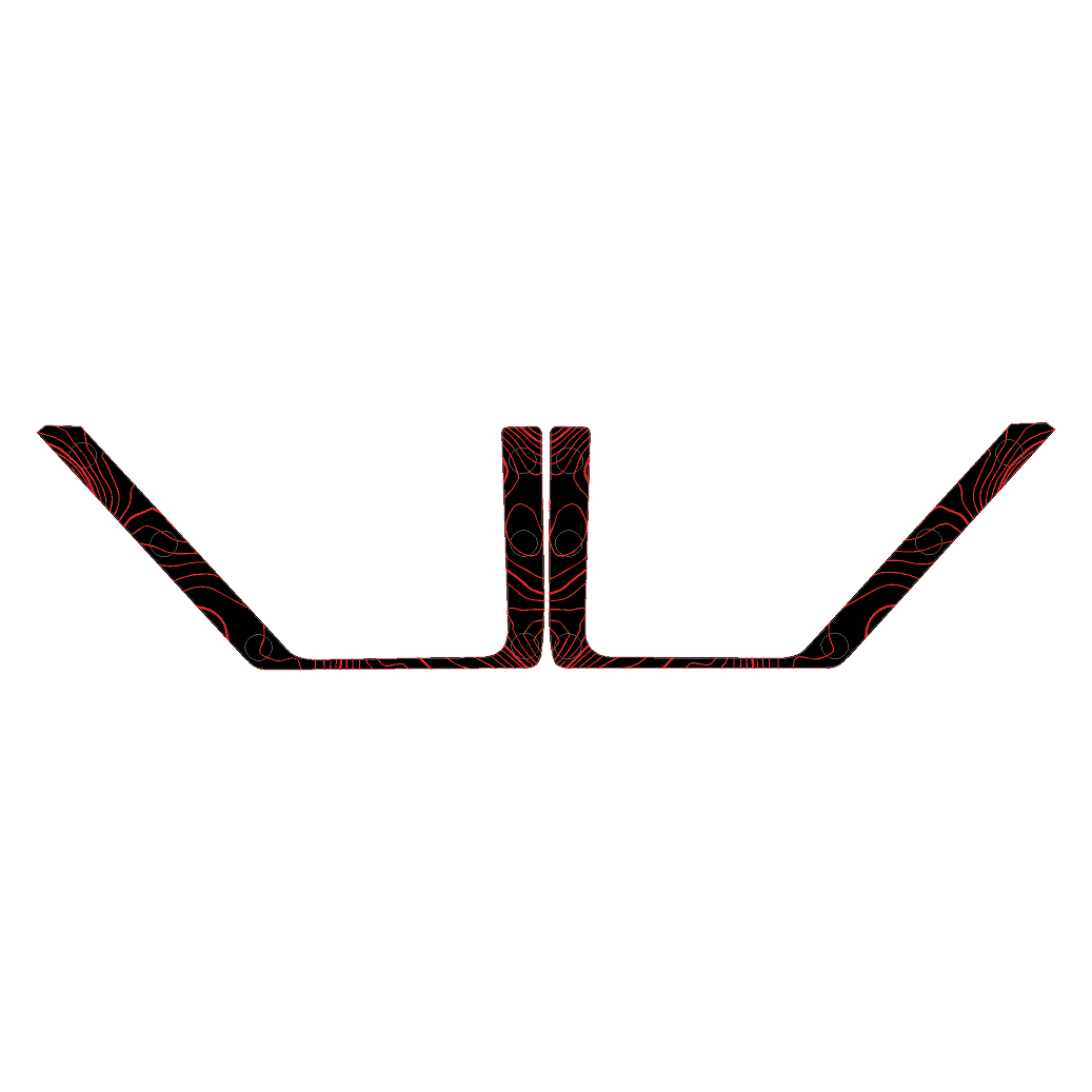 Topo Front Door Net Trim Overlay Kit (Printed Series) - 2021+ Bronco - Speedlogix