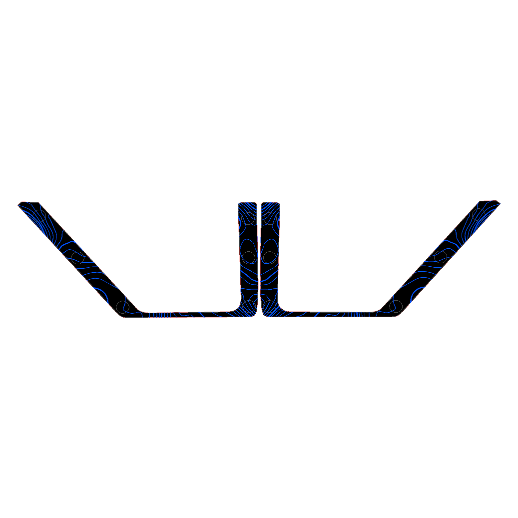 Topo Front Door Net Trim Overlay Kit (Printed Series) - 2021+ Bronco - Speedlogix