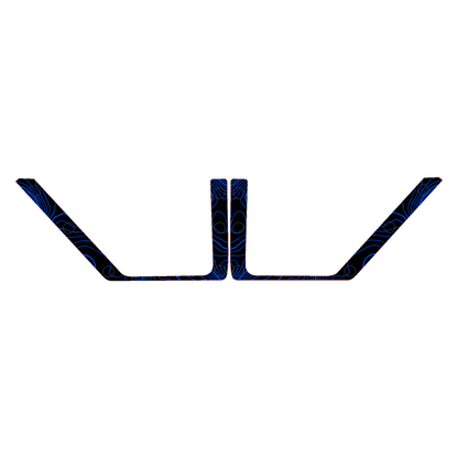 Topo Front Door Net Trim Overlay Kit (Printed Series) - 2021+ Bronco - Speedlogix