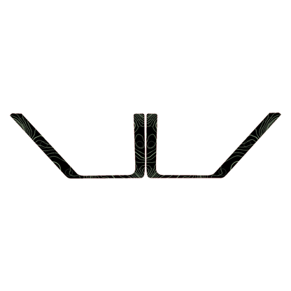 Topo Front Door Net Trim Overlay Kit (Printed Series) - 2021+ Bronco - Speedlogix