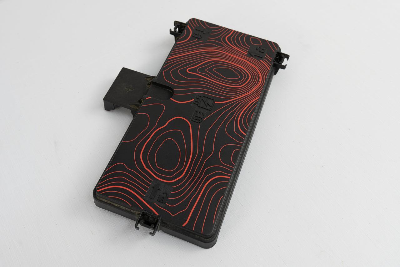 Topo Fuse Box Cover Overlay - 2021+ Bronco / 2024+ Ranger - Speedlogix