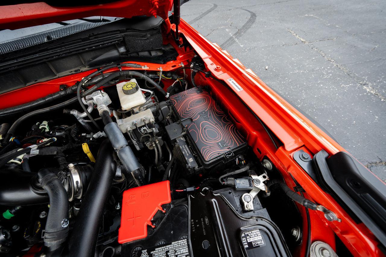 Topo Fuse Box Cover Overlay - 2021+ Bronco / 2024+ Ranger - Speedlogix