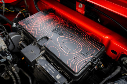 Topo Fuse Box Cover Overlay - 2021+ Bronco / 2024+ Ranger - Speedlogix