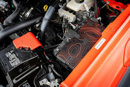 Topo Fuse Box Cover Overlay - 2021+ Bronco / 2024+ Ranger - Speedlogix