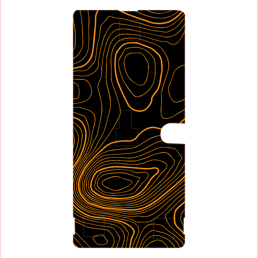 Topo Fuse Box Cover Overlay - 2021+ Bronco / 2024+ Ranger