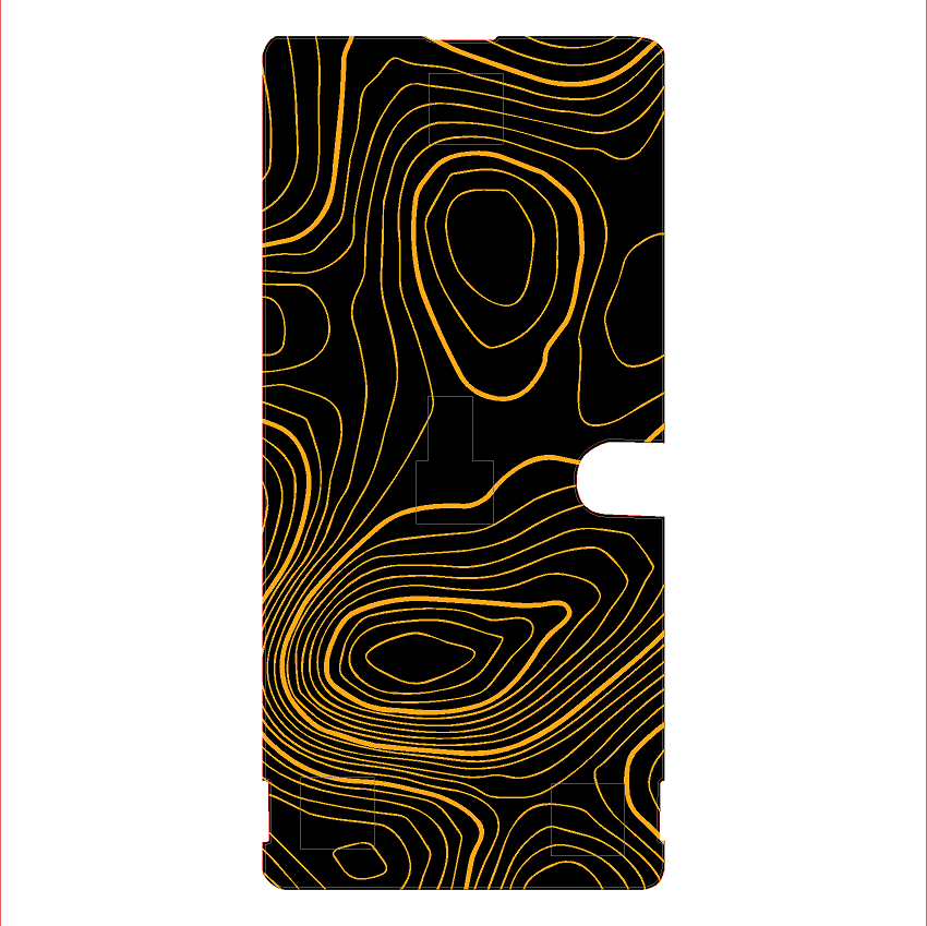 Topo Fuse Box Cover Overlay - 2021+ Bronco / 2024+ Ranger