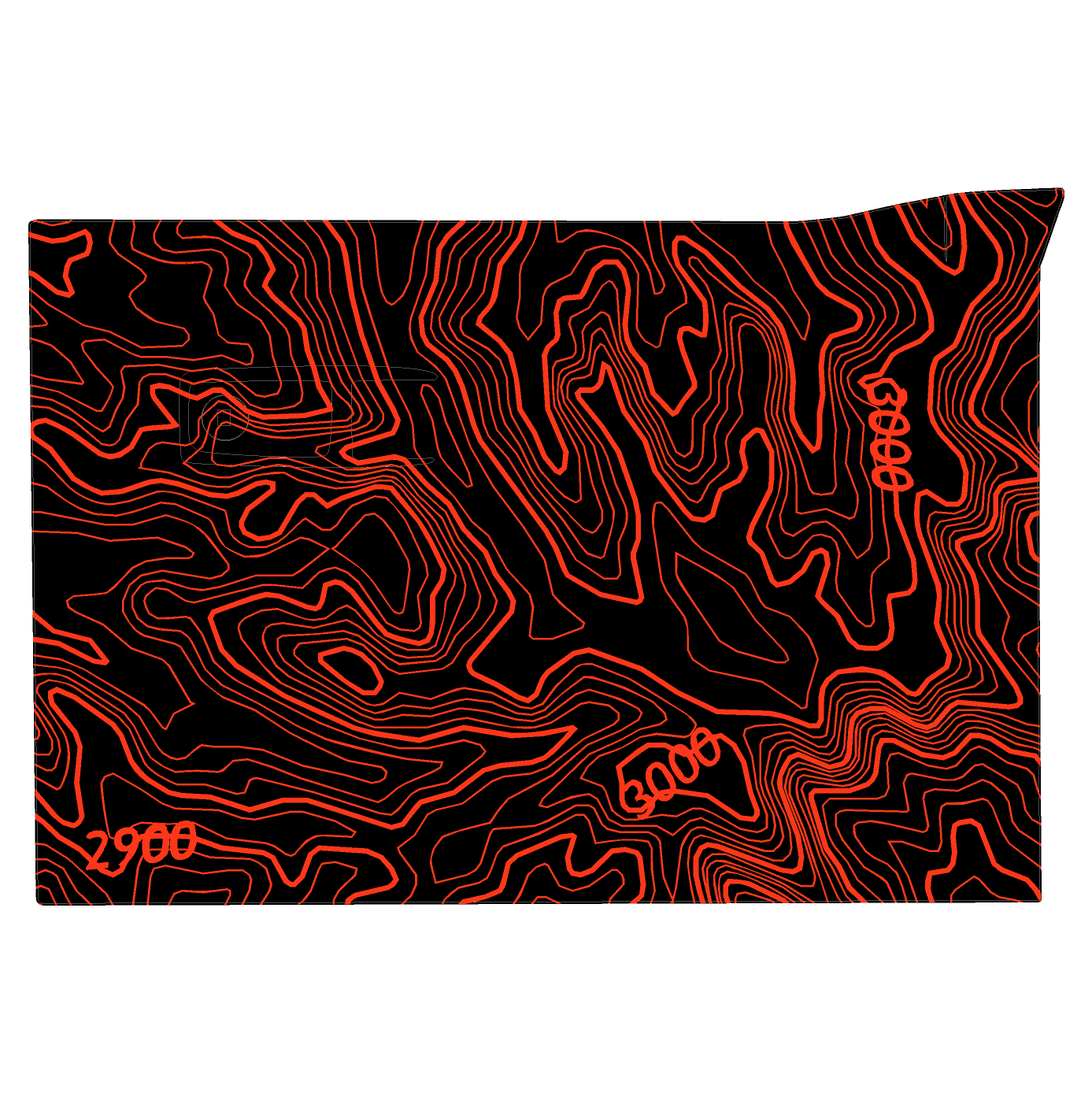 Topo Glovebox Overlay Kit (Printed Series) - 2021+ Bronco - Speedlogix