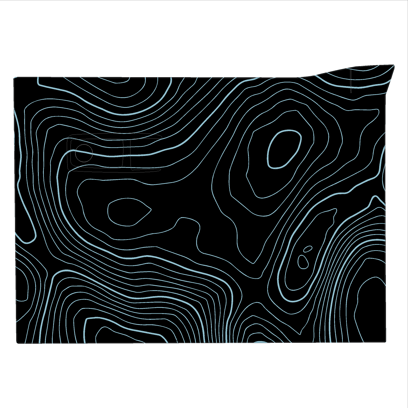 Topo Glovebox Overlay Kit (Printed Series) - 2021+ Bronco - Speedlogix