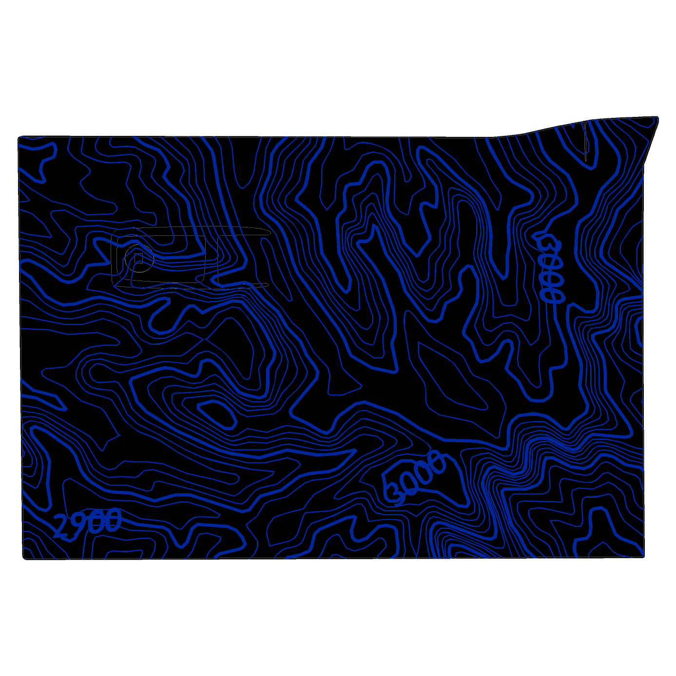 Topo Glovebox Overlay Kit (Printed Series) - 2021+ Bronco - Speedlogix